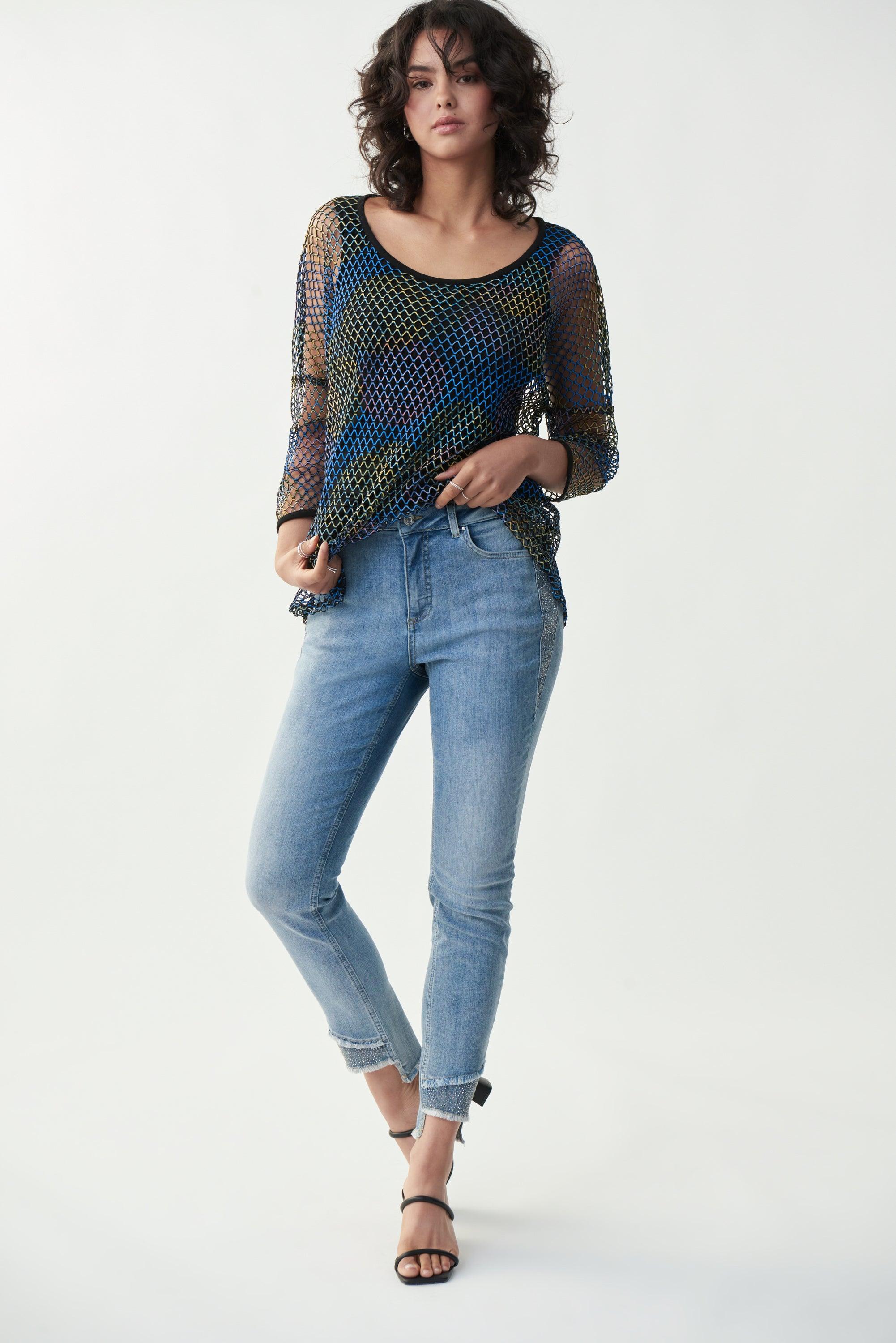 Broek Bleekblauw Ribkoff 221944/156 ) - Delaere Womenswear