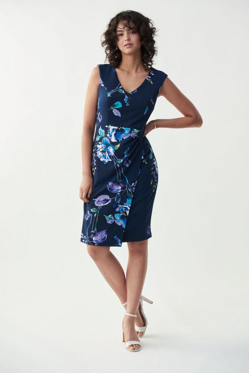 Kleedje Donkerblauw Ribkoff 221069/3316 ) - Delaere Womenswear