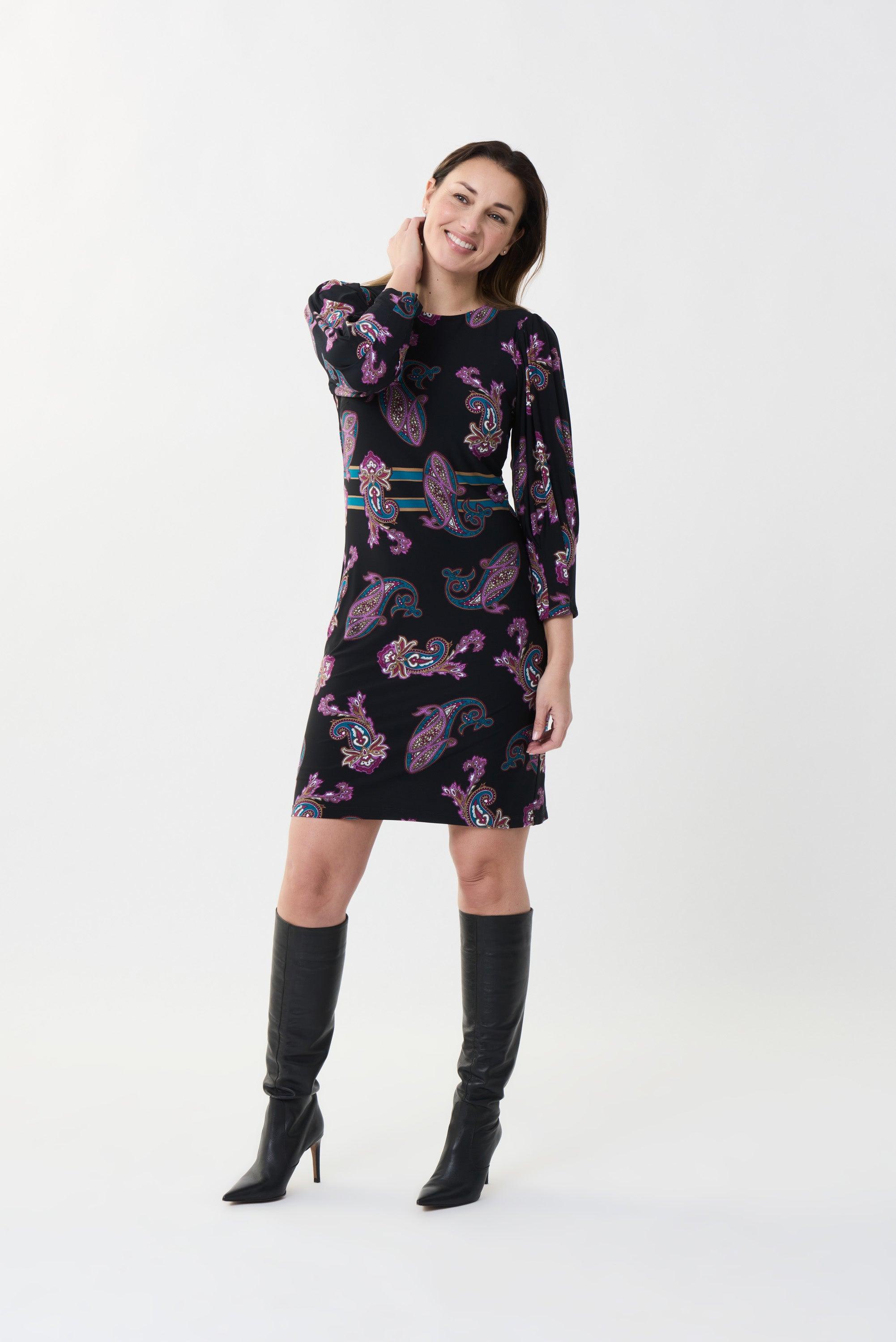 Kleedje Paars Ribkoff 223138/178 ) - Delaere Womenswear