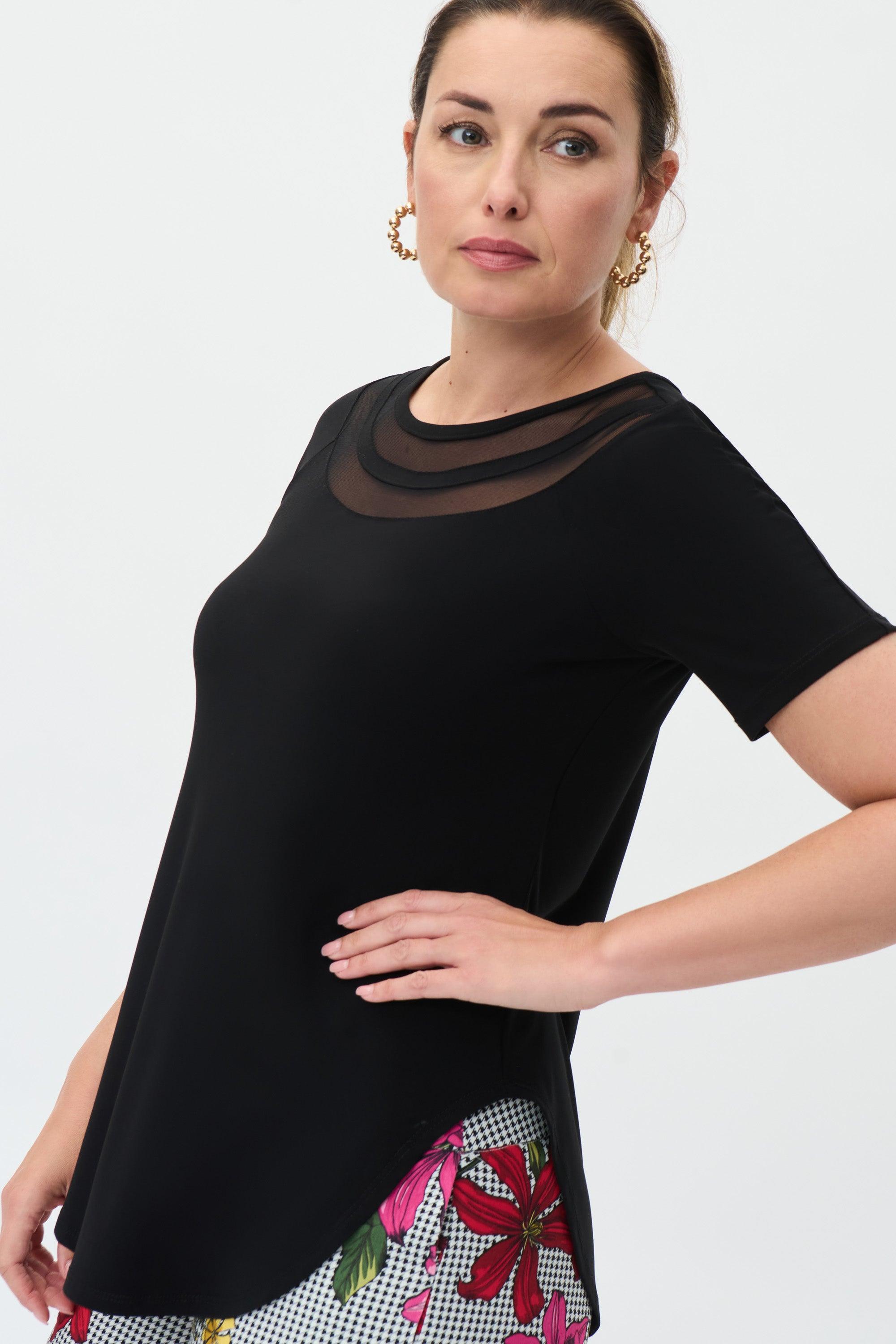 Bloes Zwart Ribkoff 231158/11 - Delaere Womenswear