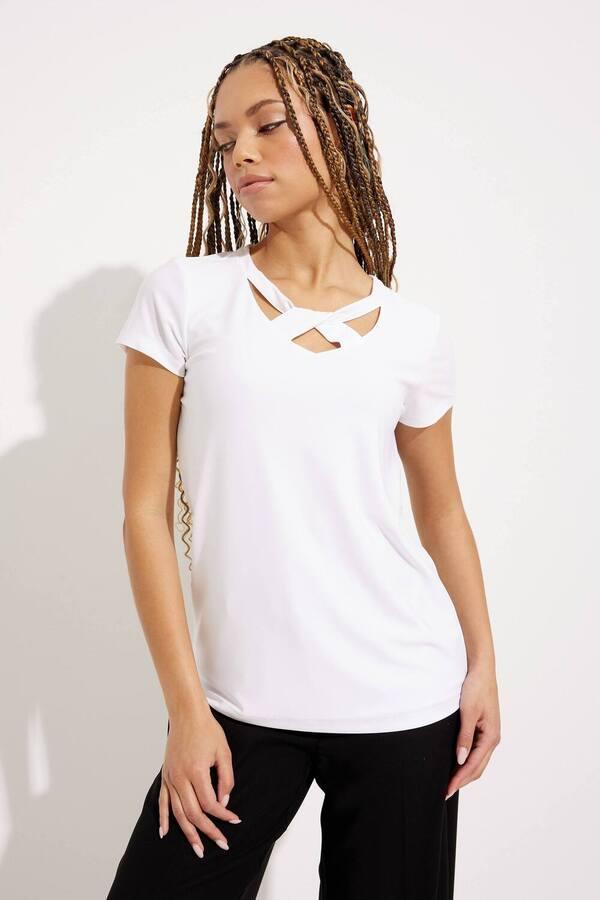 T-Shirt Ecru Ribkoff ( 232144/1761 ) - Delaere Womenswear
