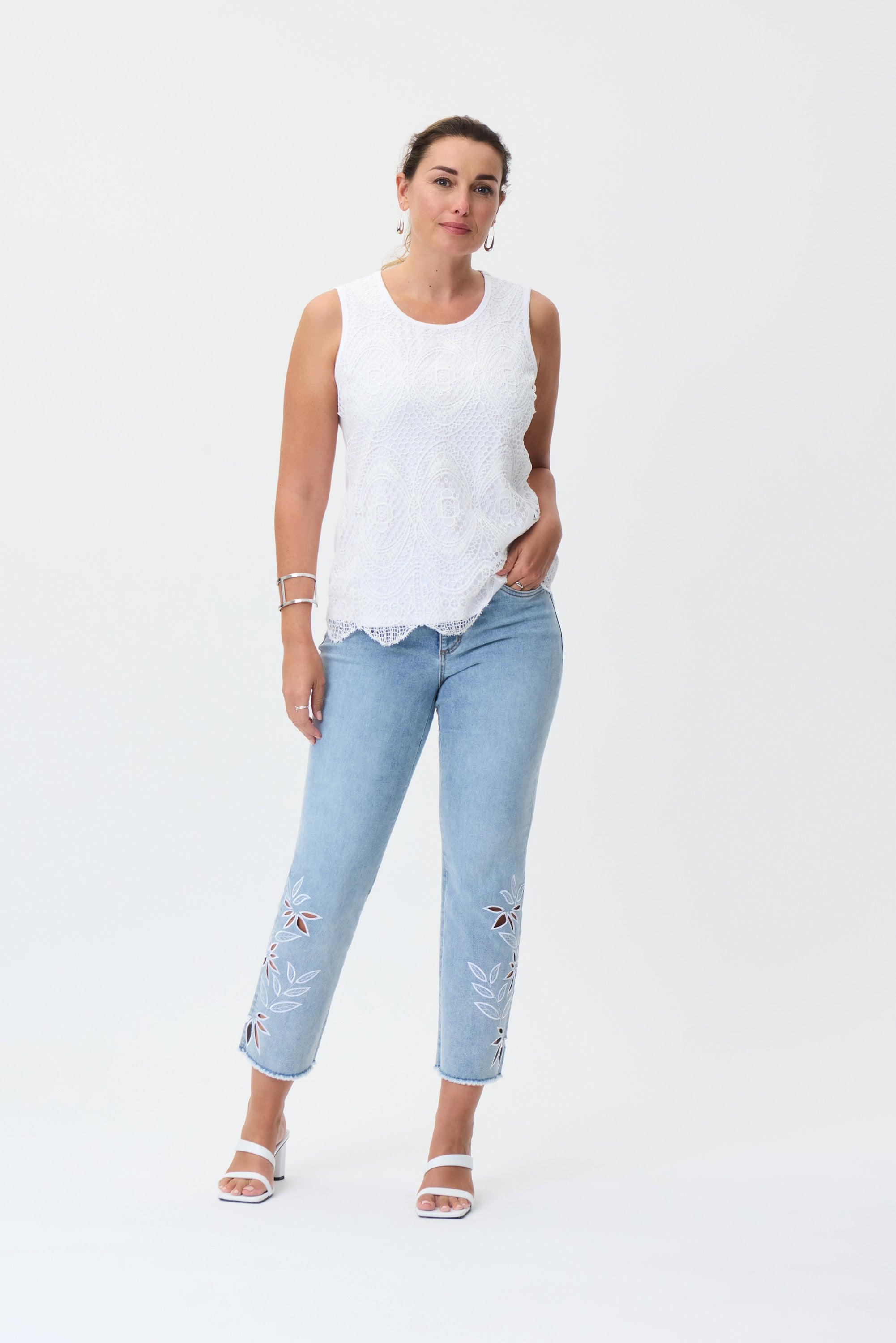 Bloes Wit Ribkoff ( 232923/1761 ) - Delaere Womenswear