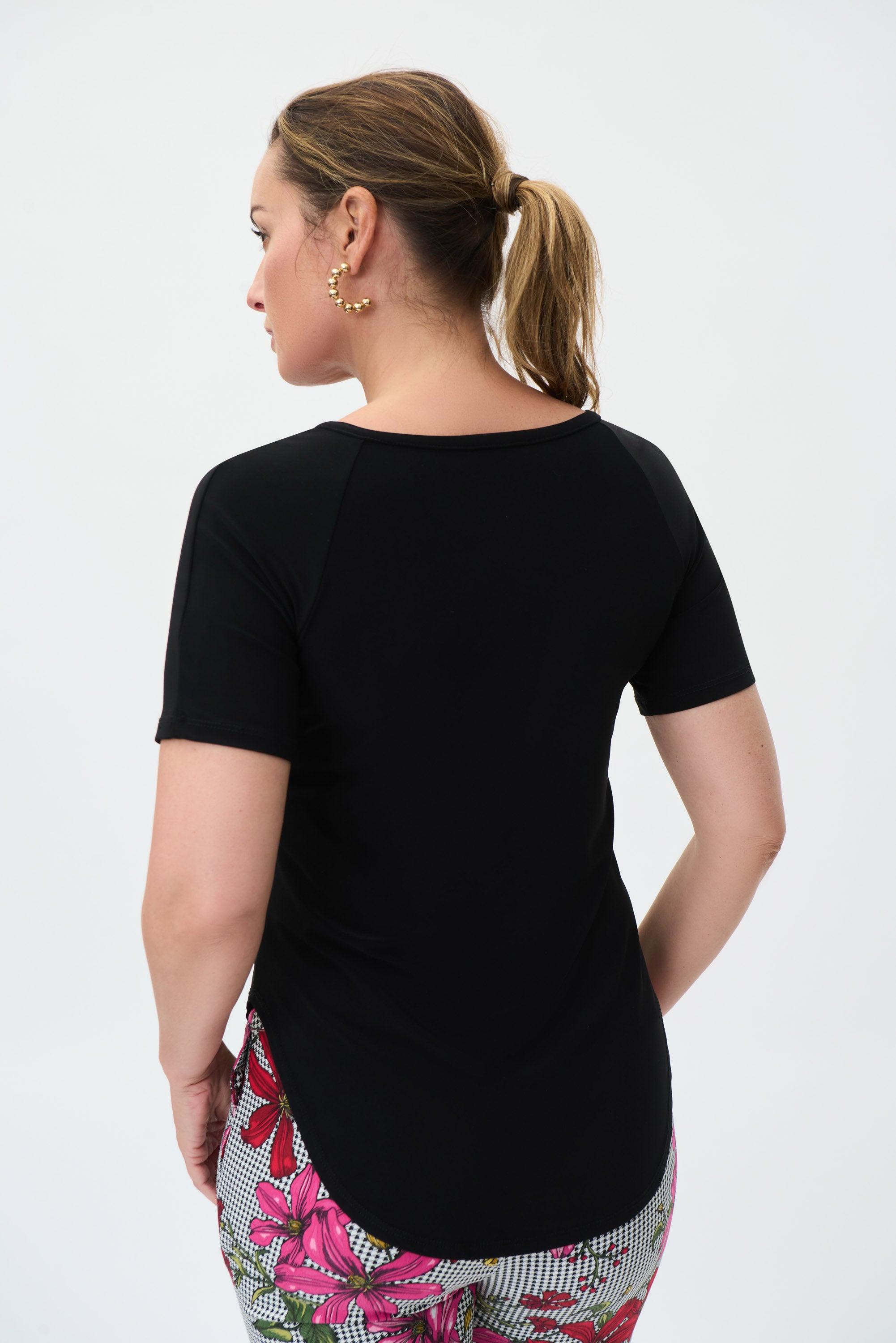 Bloes Zwart Ribkoff 231158/11 - Delaere Womenswear