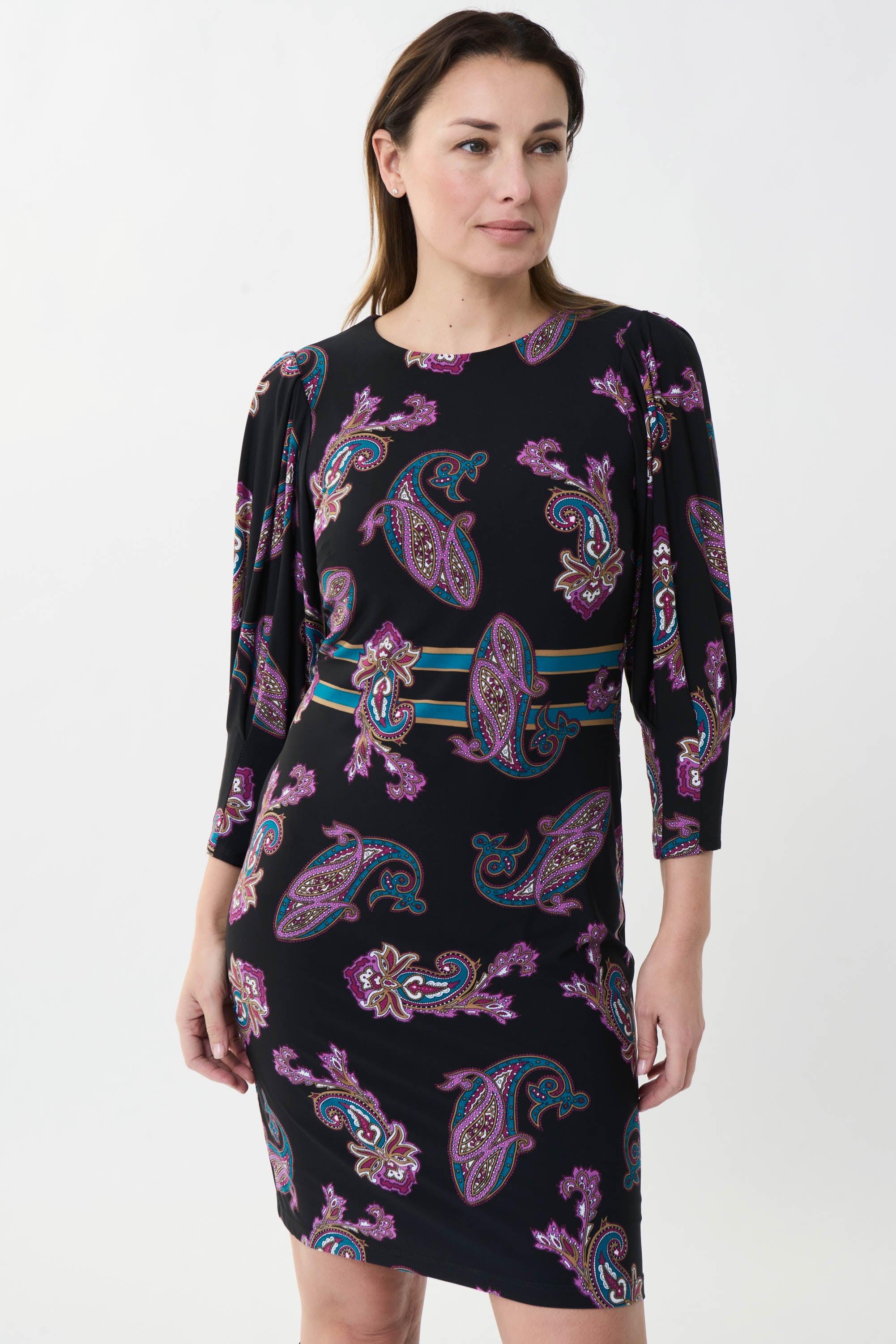 Kleedje Paars Ribkoff 223138/178 ) - Delaere Womenswear