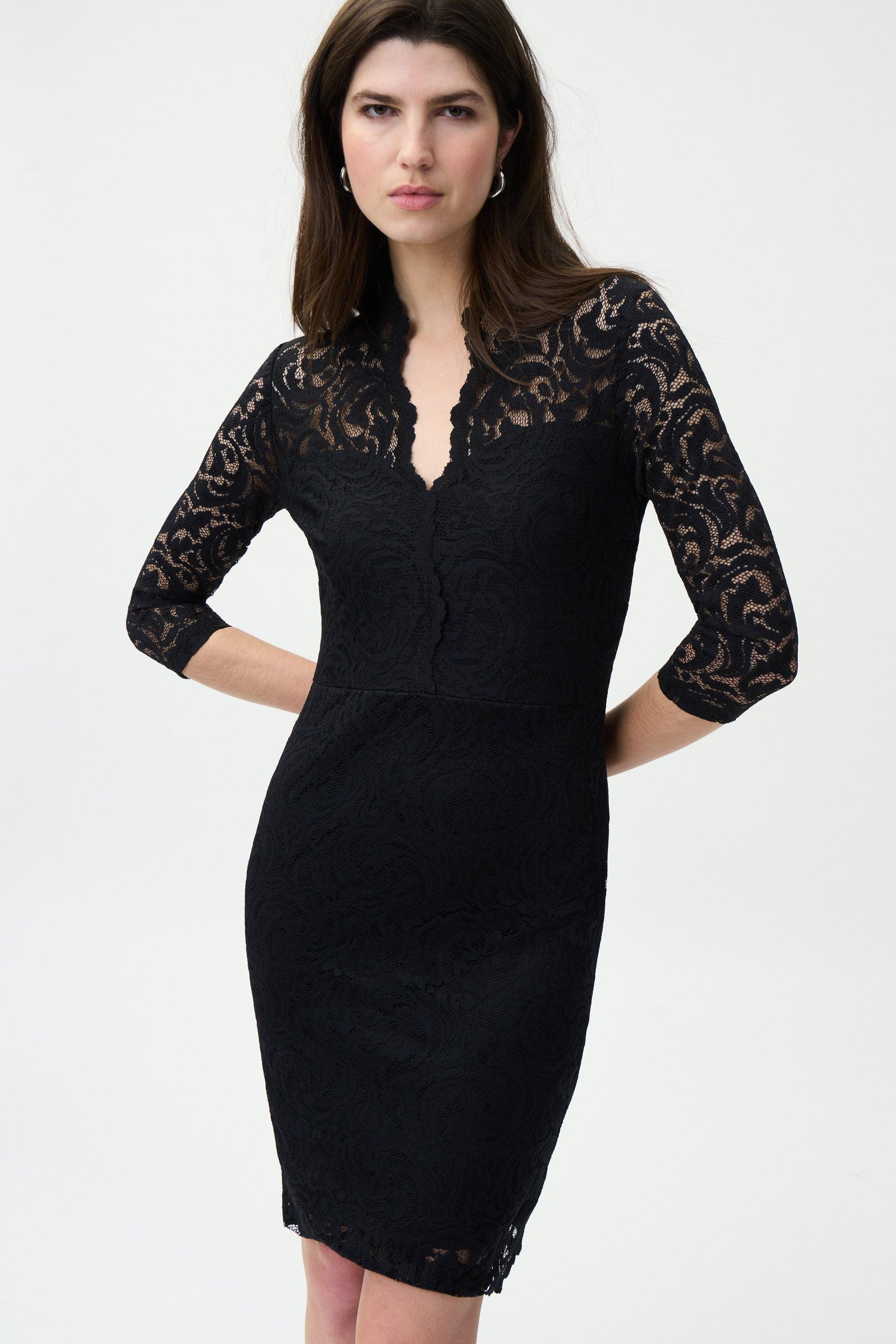 Kleedje Zwart Ribkoff 224098/11 ) - Delaere Womenswear