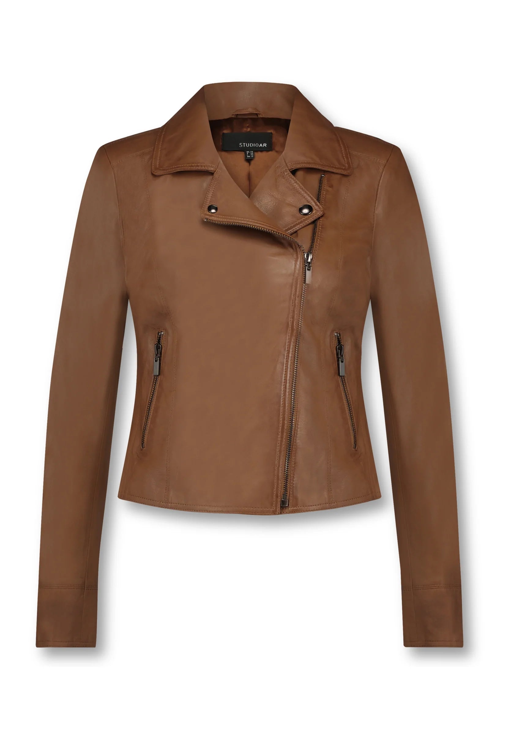 Vest Cognac Studio Ar ( Lovato/Hazel ) - Delaere Womenswear
