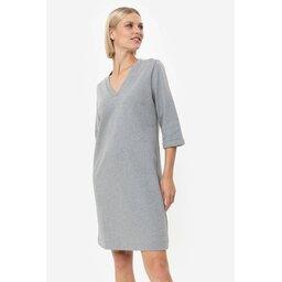Kleedje Grijs Terre Bleue ( Lucy/1601 ) - Delaere Womenswear