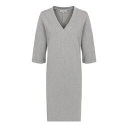 Kleedje Grijs Terre Bleue ( Lucy/1601 ) - Delaere Womenswear