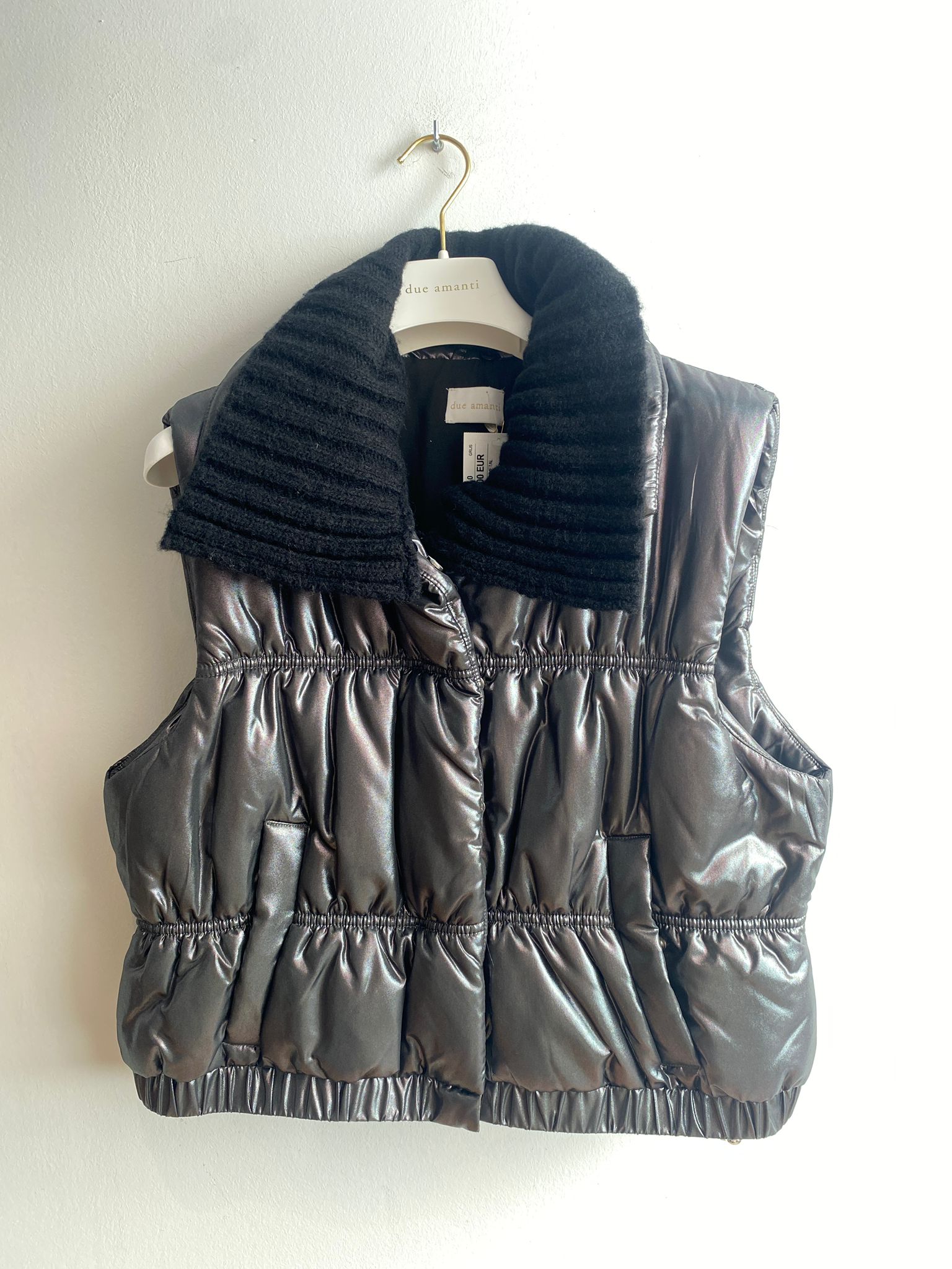 Giletvest Grijs Due Amanti ( Snowy/Gunmetal )