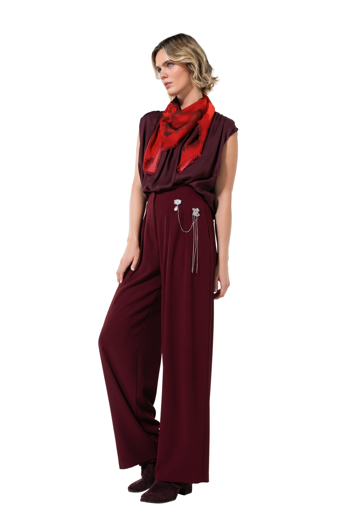 Broek Bordeaux Caroline Biss ( 6522/51 )