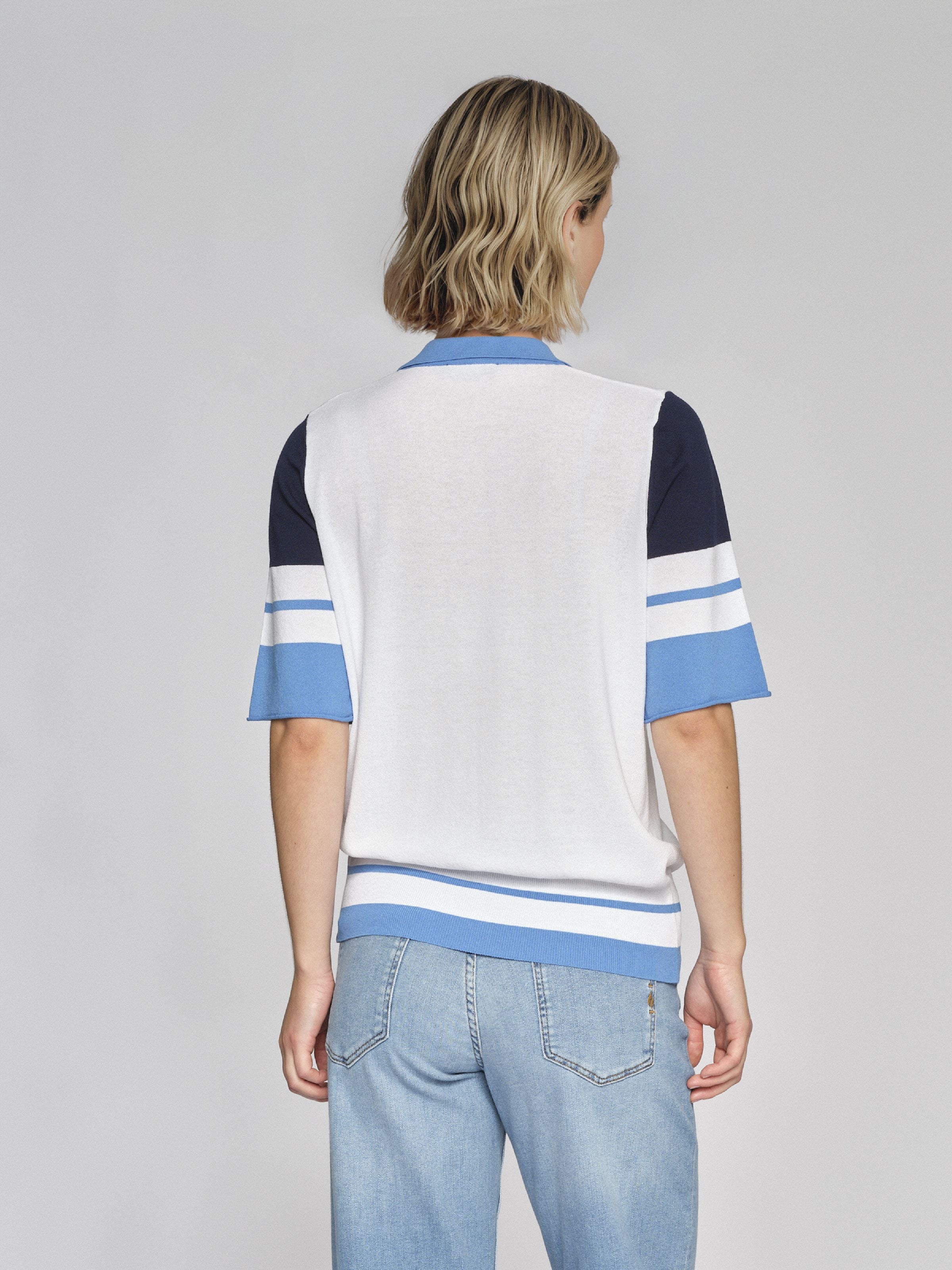 Pull Blauw Gollehaug ( 11066/658 )