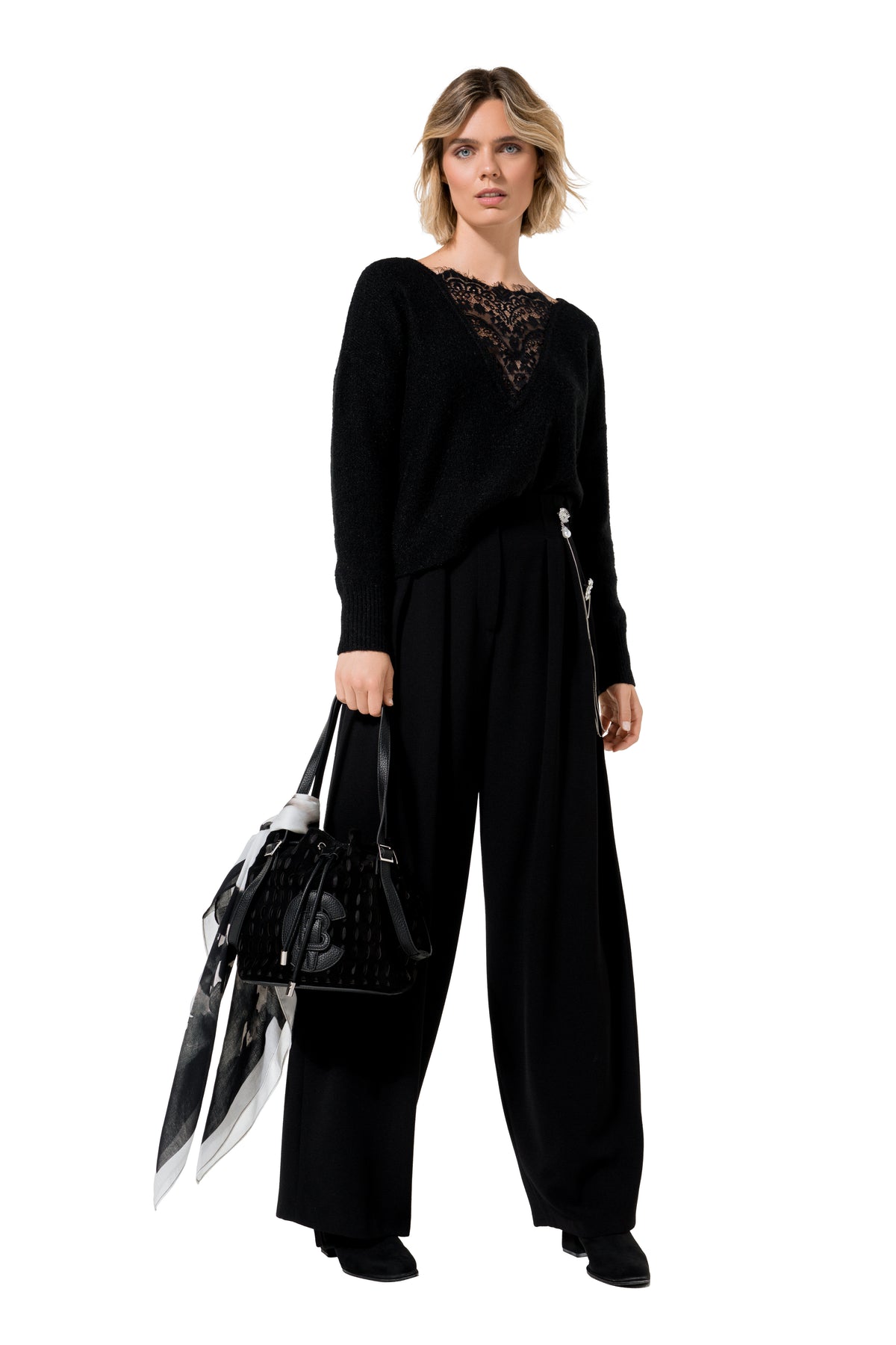 Broek Zwart Caroline Biss ( 6508/10 )