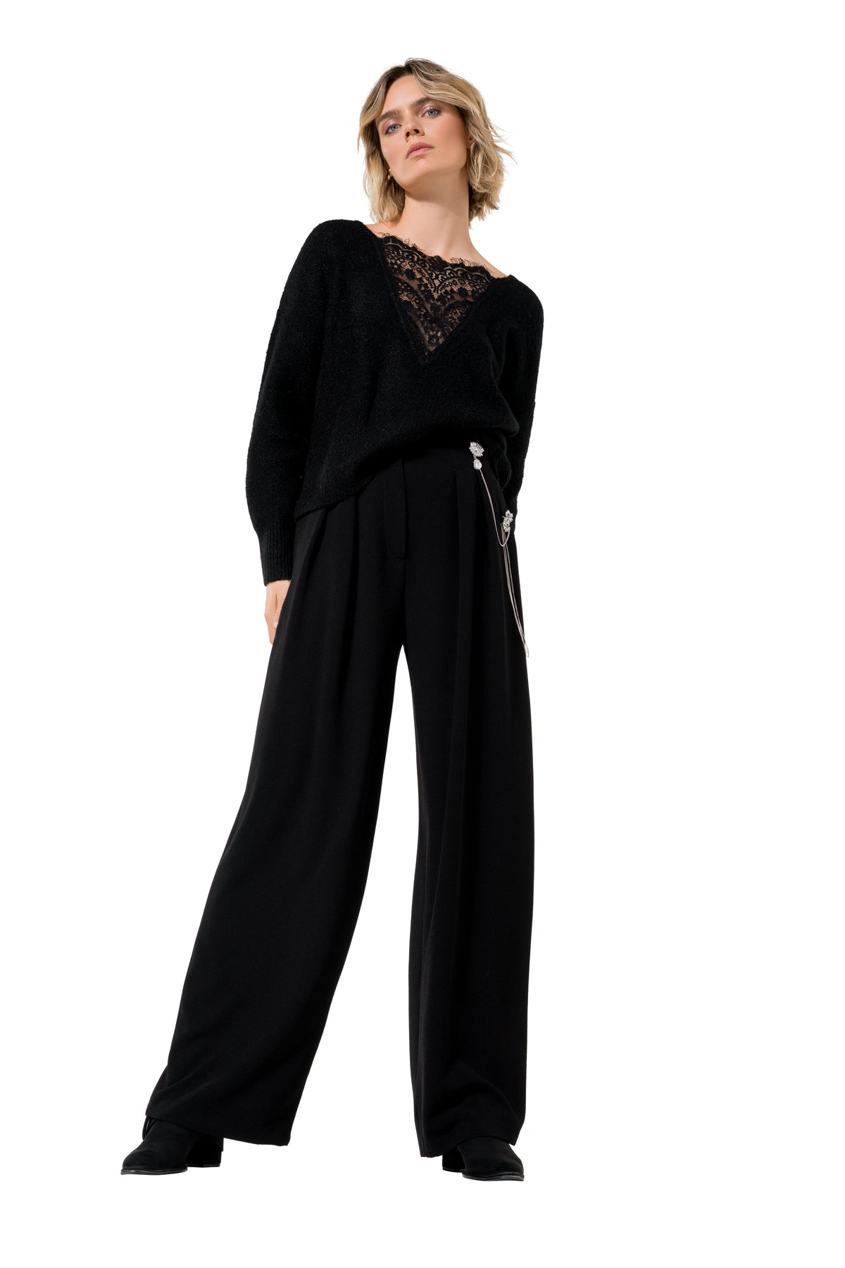 Broek Zwart Caroline Biss ( 6508/10 )
