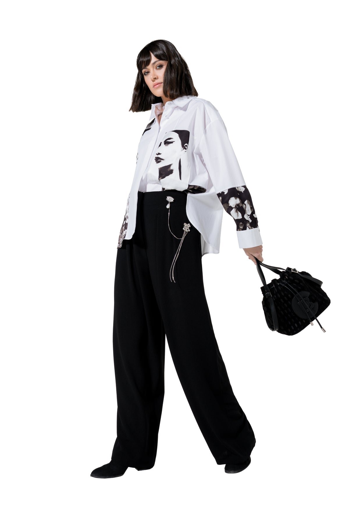 Broek Zwart Caroline Biss ( 6508/10 )