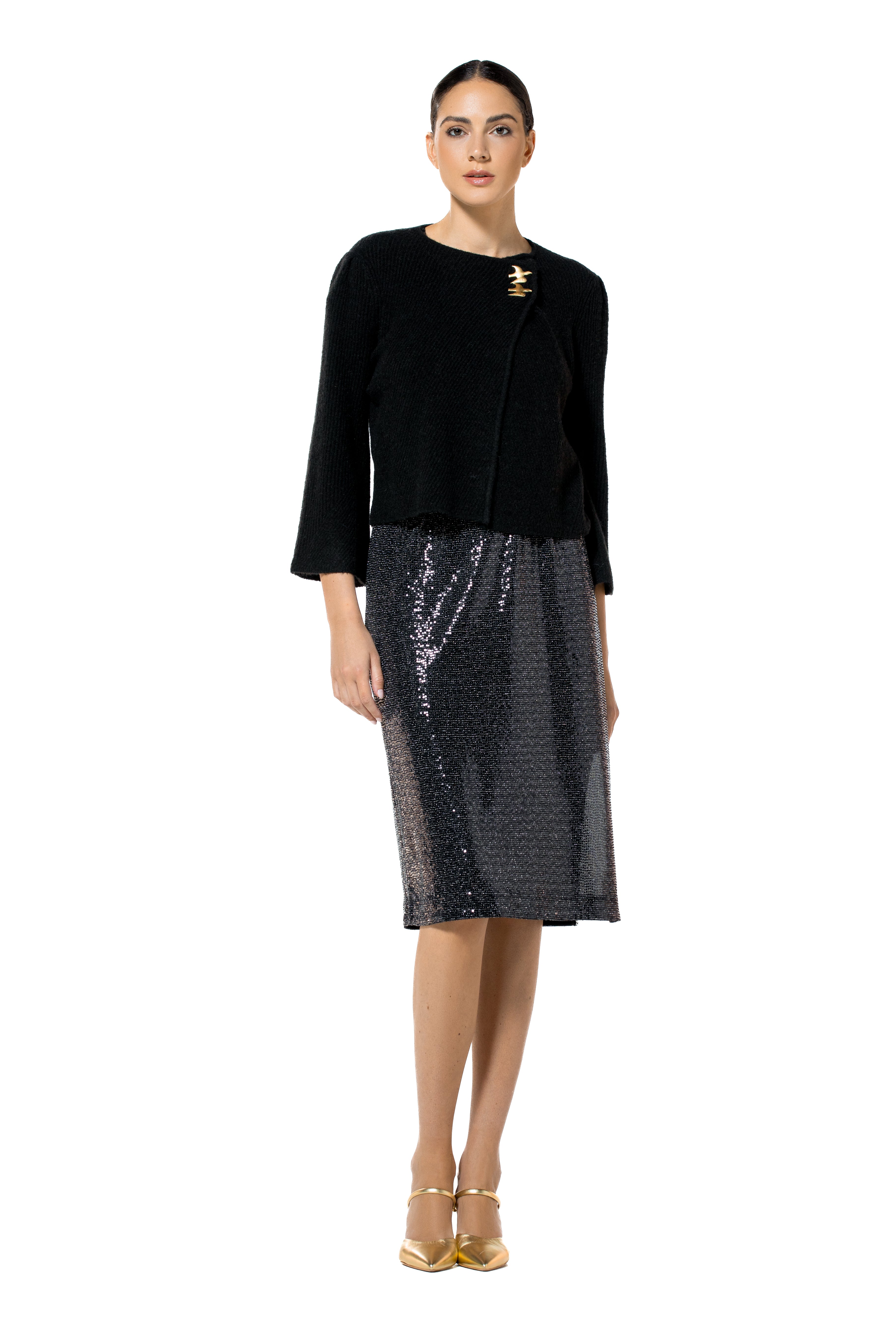 Pull sans manches Noir Caroline Biss ( 6223/10 )