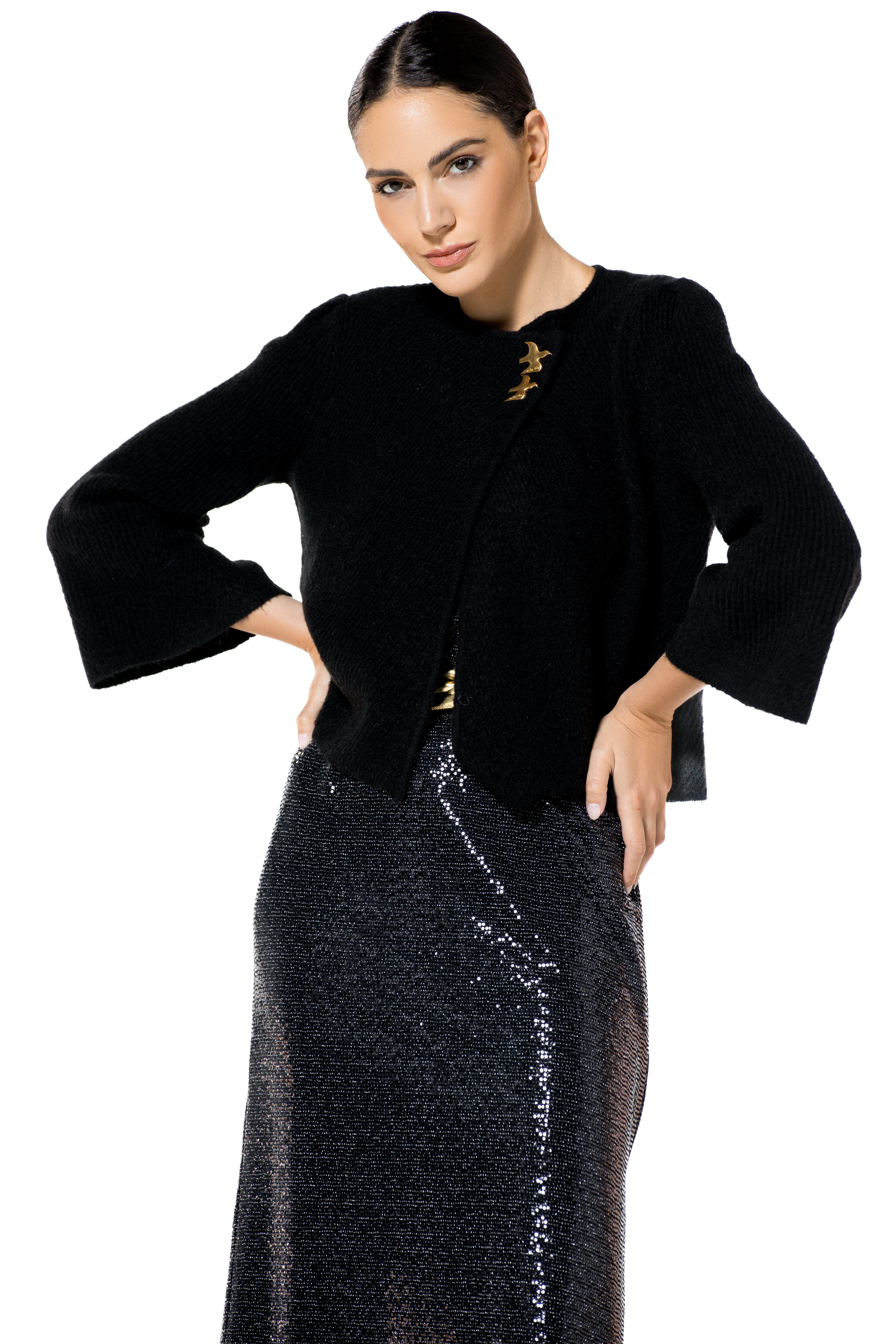 Pull sans manches Noir Caroline Biss ( 6223/10 )