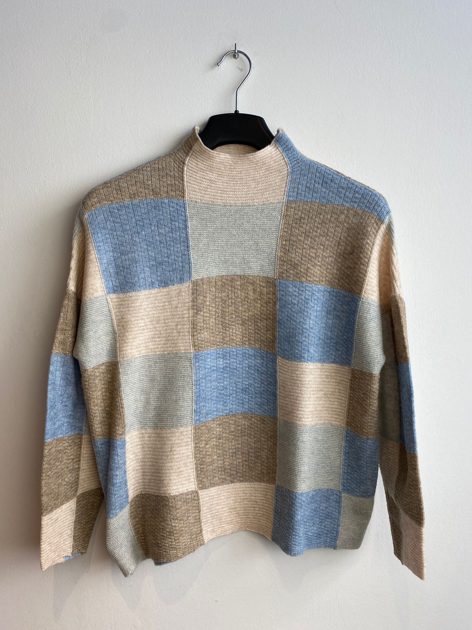 Pull Bleu pâle Leo &amp; Ugo ( Uh672/Bleu Ciel Beige )