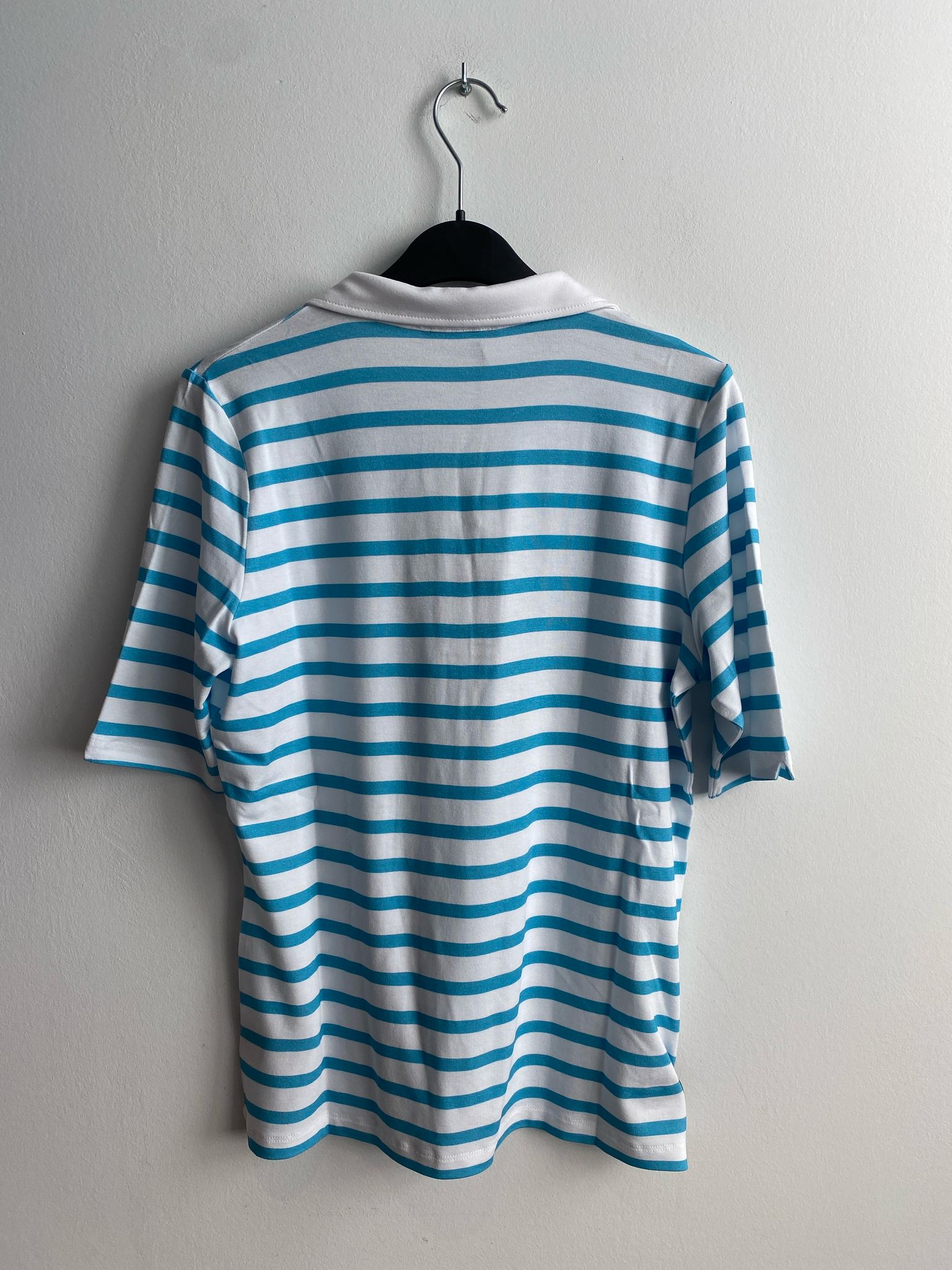 T-Shirt Blauw Gollehaug ( 23291/618 )