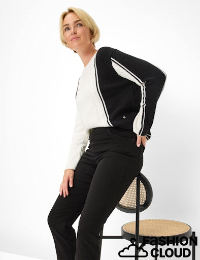 Broek Zwart Raphaela (Brax) ( Pamina 180/02 )