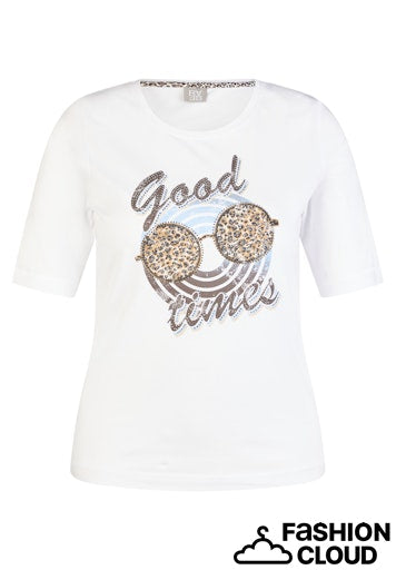 T-Shirt Wit Rabe ( 118356/6003 )
