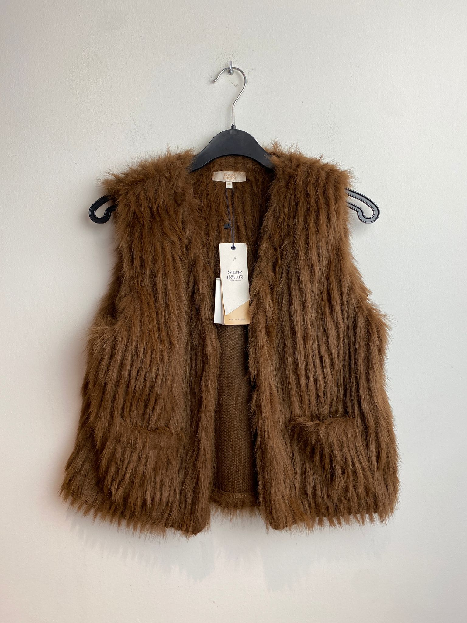 Giletvest Bruin Signe Nature ( 843090/03 )