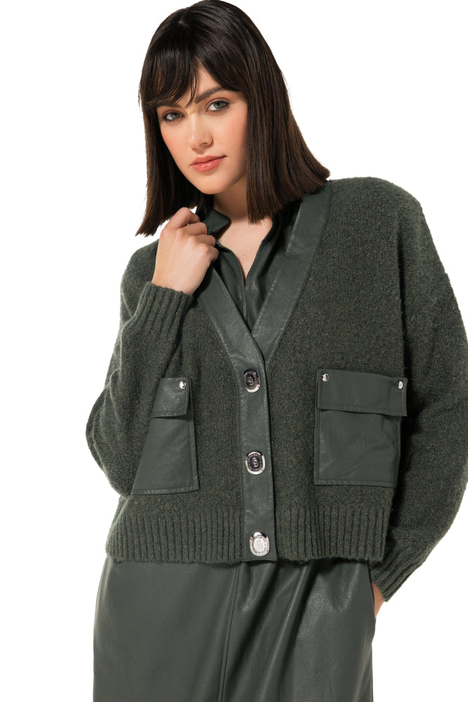 Giletpull Groen Caroline Biss ( 4221/61 )
