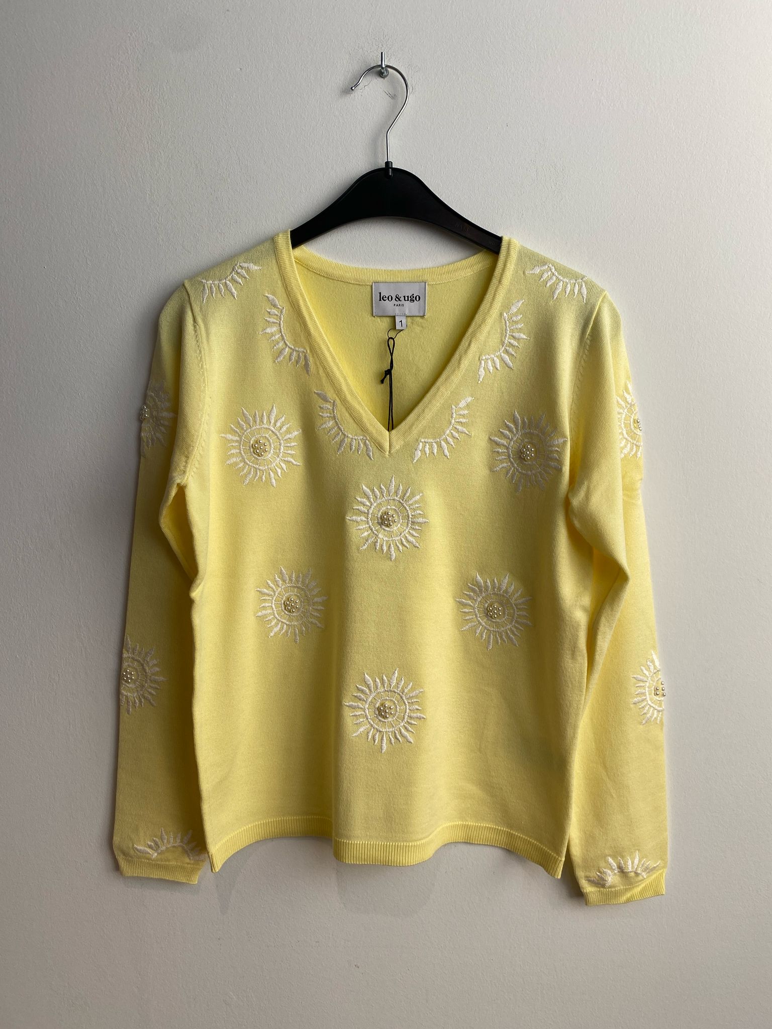 Pull Geel Leo & Ugo ( Ae046/Light Yellow )