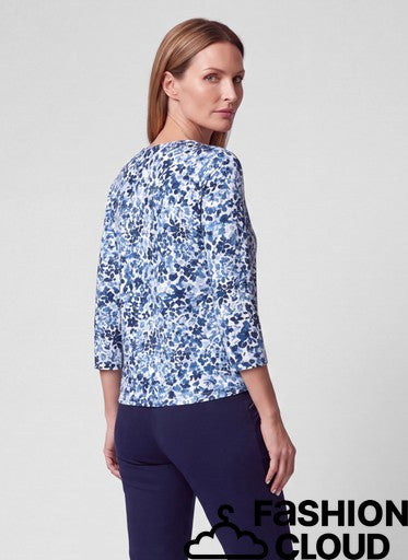 T-Shirt Blauw Rabe ( 114358/7374 )