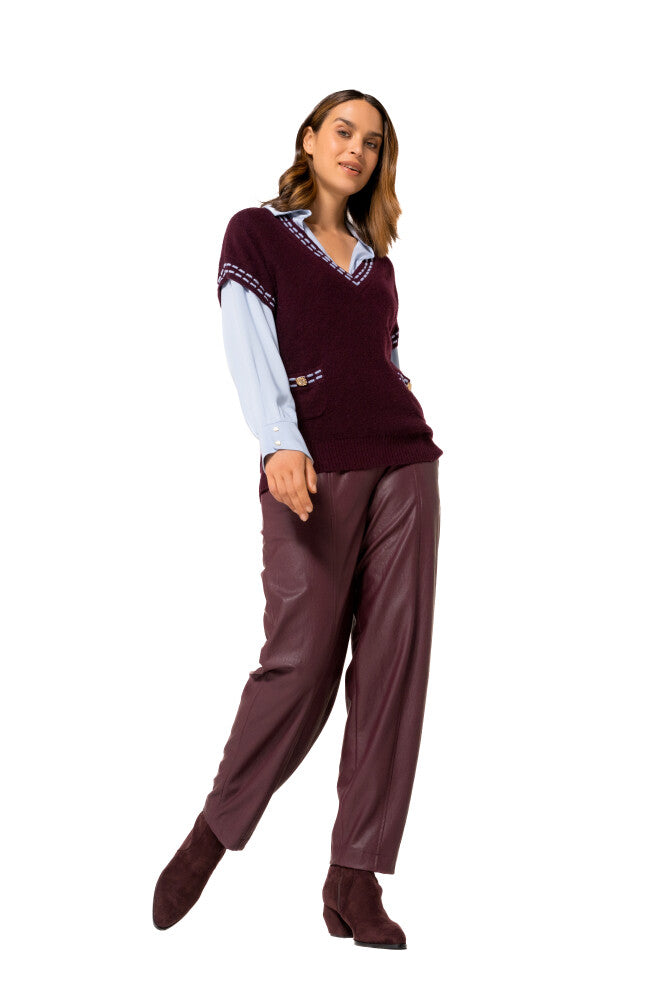 Pull Bordeaux Caroline Biss ( 4213/59 )