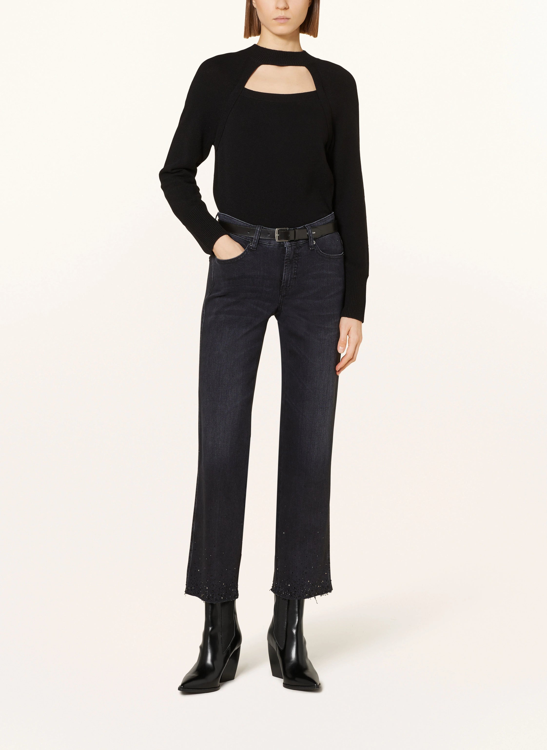 Pantalon Noir Cambio (Paris Streat Cheville 9)