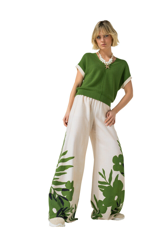 Broek Groen Caroline Biss ( 3580/69 )