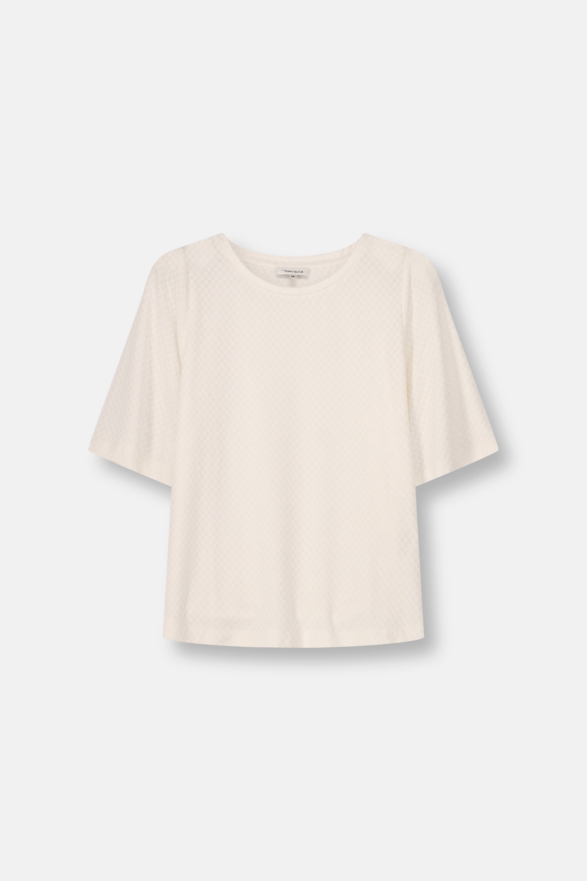T-Shirt Blanc Terre Bleue ( Brit/000 )