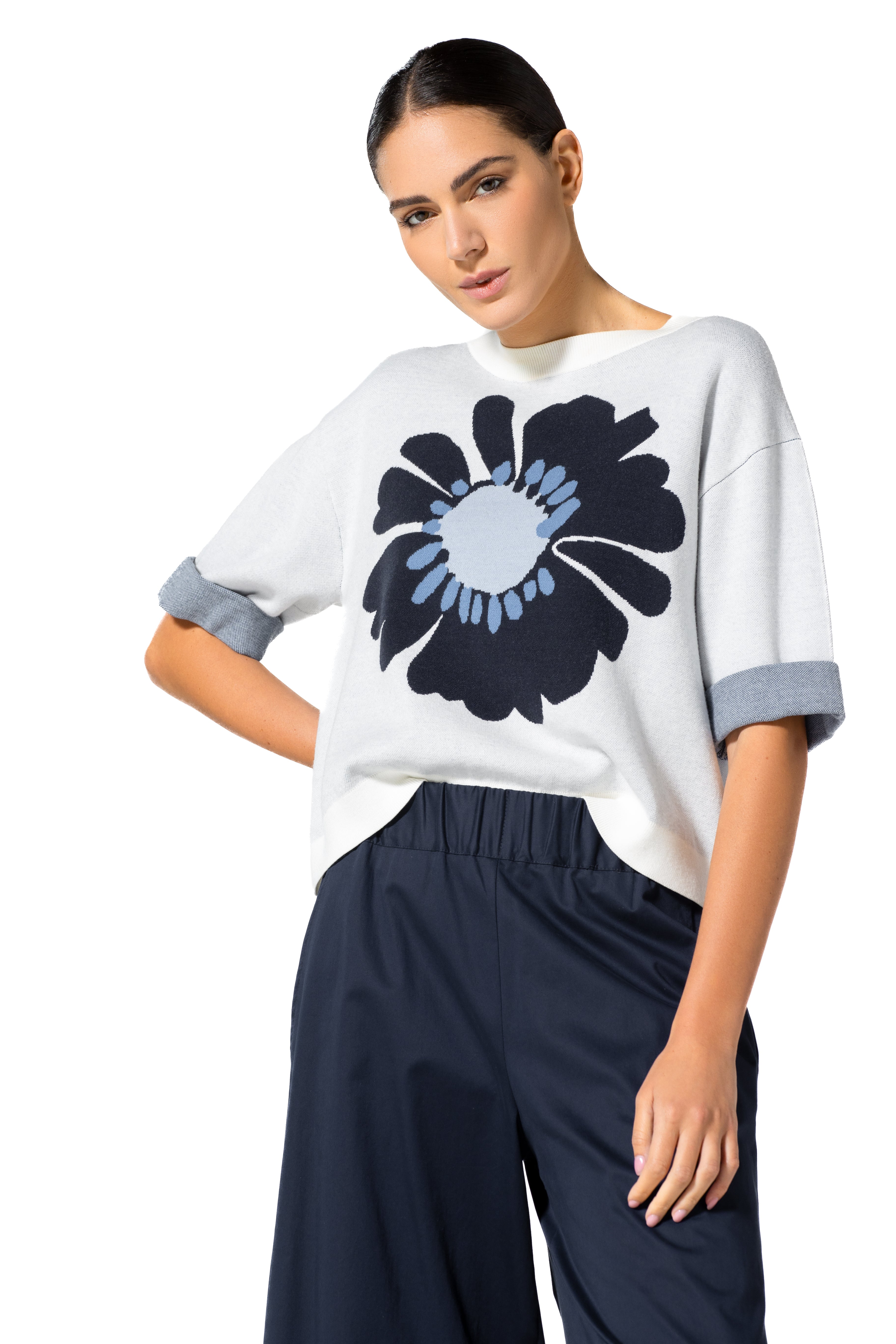 Pull Blauw Caroline Biss ( 1223/91 )