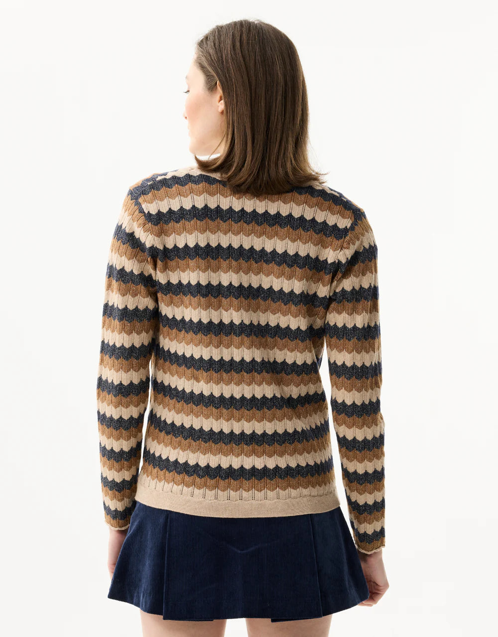 Twinset Beige Leo & Ugo ( Awt127/Navy/Beige )