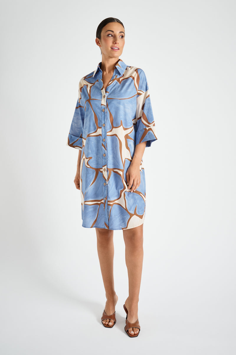 Kleedje Blauw Marie Mero ( Dr16/715 )