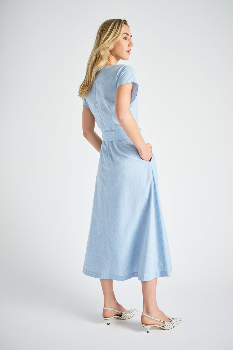 Kleedje Bleekblauw Marie Mero ( Dr03/190 )