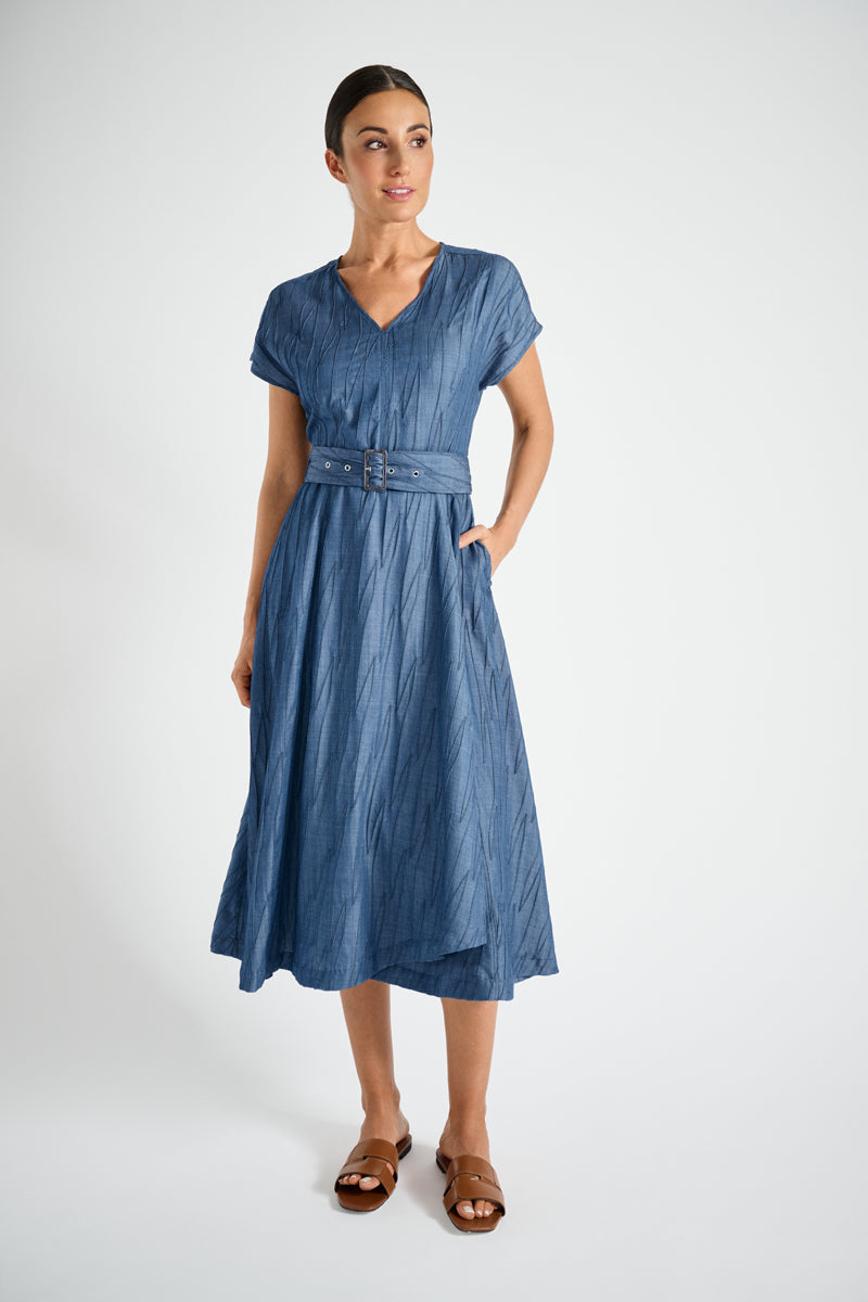 Kleedje Blauw Marie Mero ( Dr03/507 )