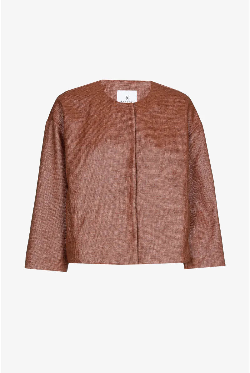 Vest Bruin Xandres ( Julia/1711 )