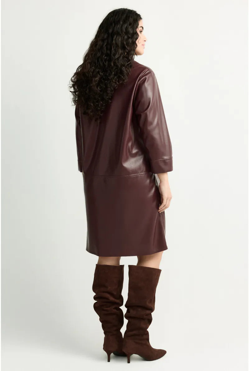 Kleedje Aubergine Xandres ( Kobien/0491 )