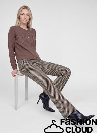 Giletpull Taupe Rabe ( 123523/7672 )