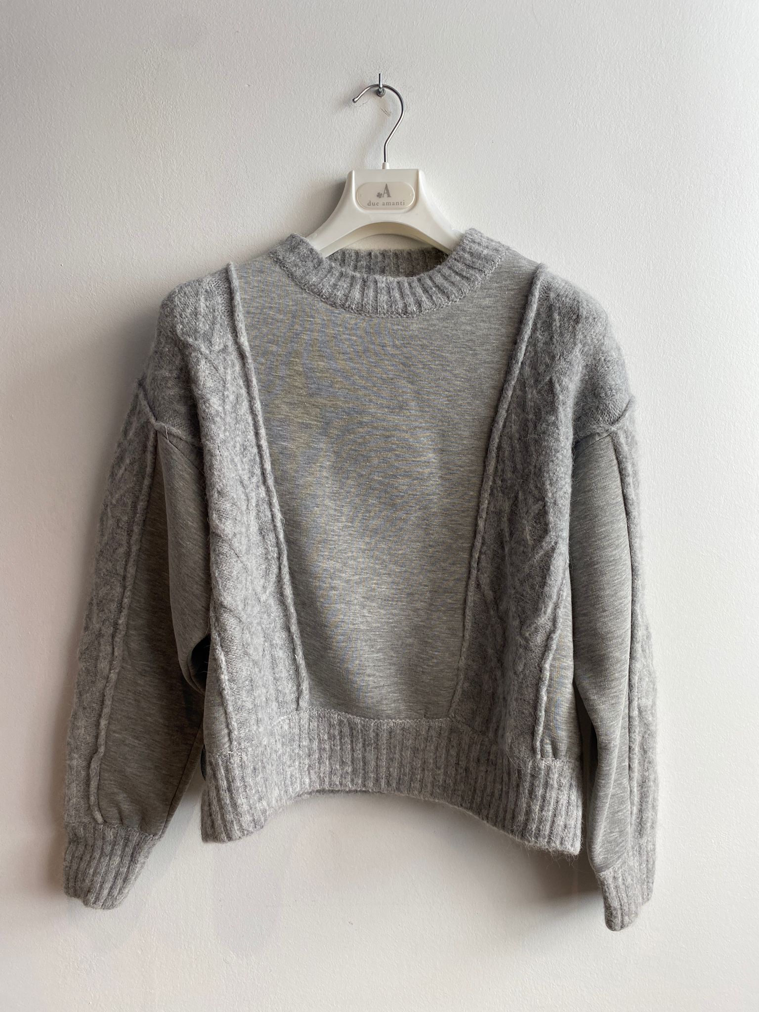 Pull Grijs Due Amanti ( Fergus/Grey Melange )