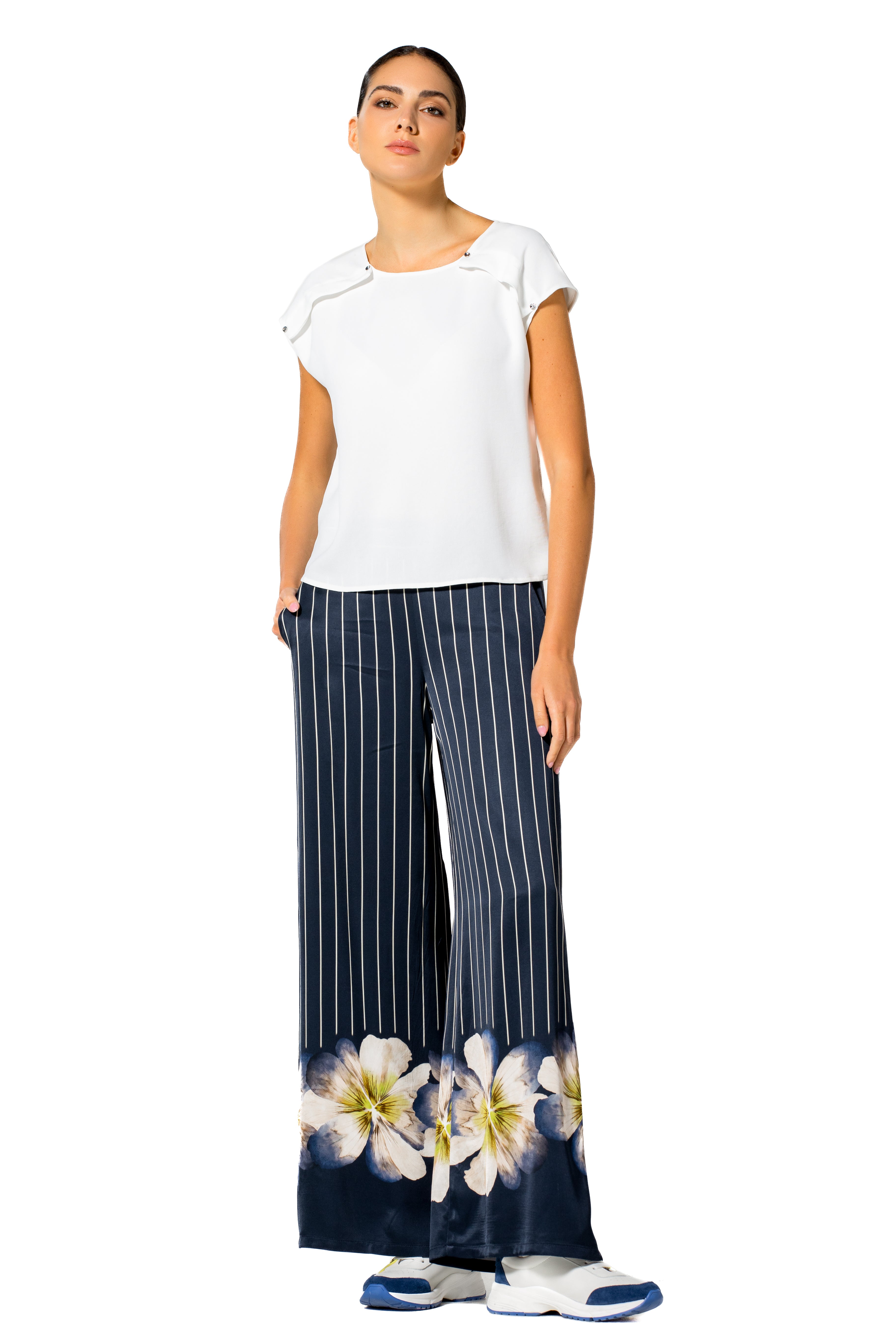 Broek Blauw Caroline Biss ( 1514/29 )