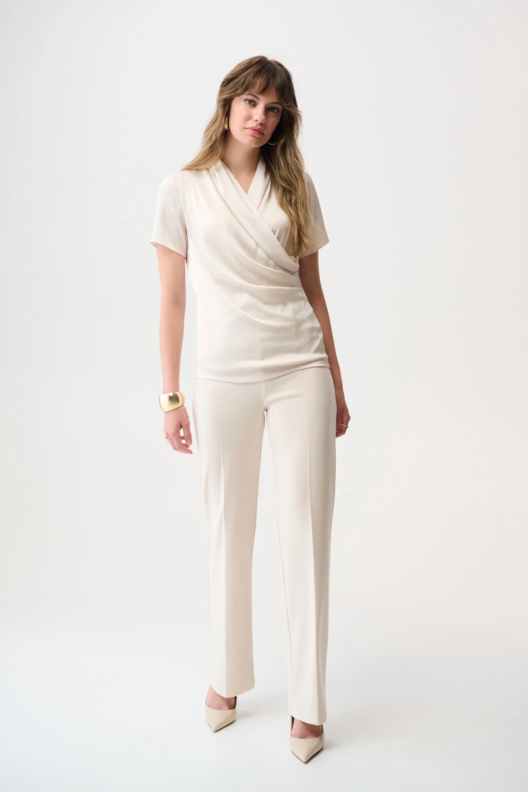 Broek Ecru Ribkoff ( 153088F25/4457 )