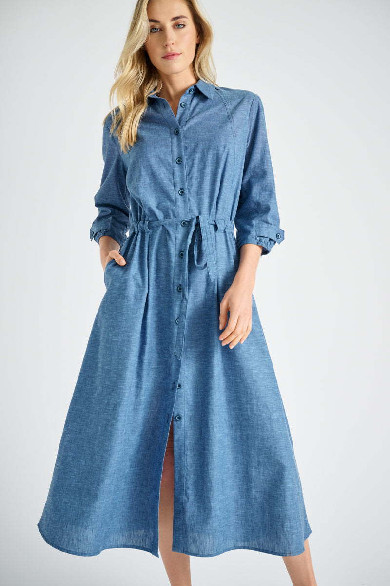 Kleedje Blauw Marie Mero ( Dr01/189 )