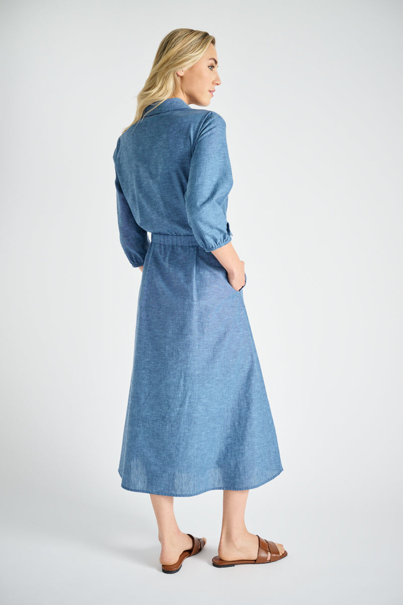 Kleedje Blauw Marie Mero ( Dr01/189 )