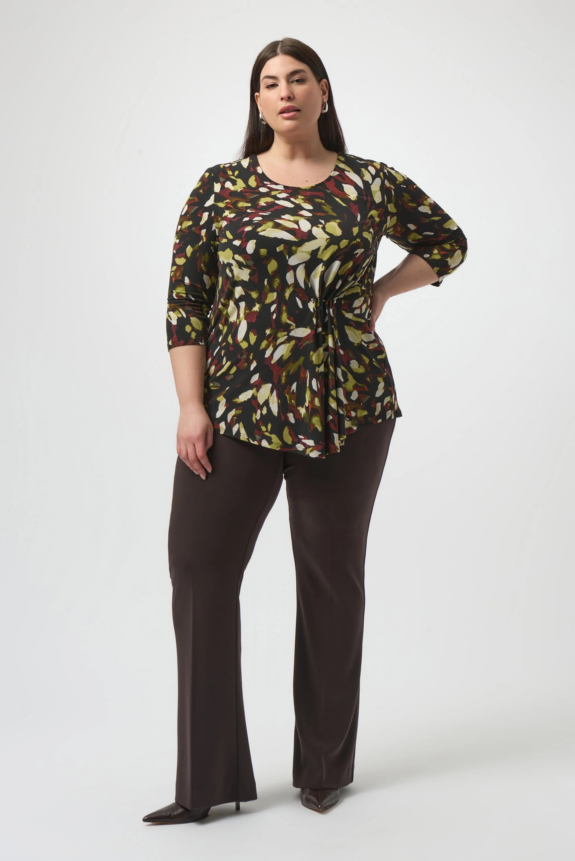 Broek Bruin Ribkoff ( 163099F25/3799 )