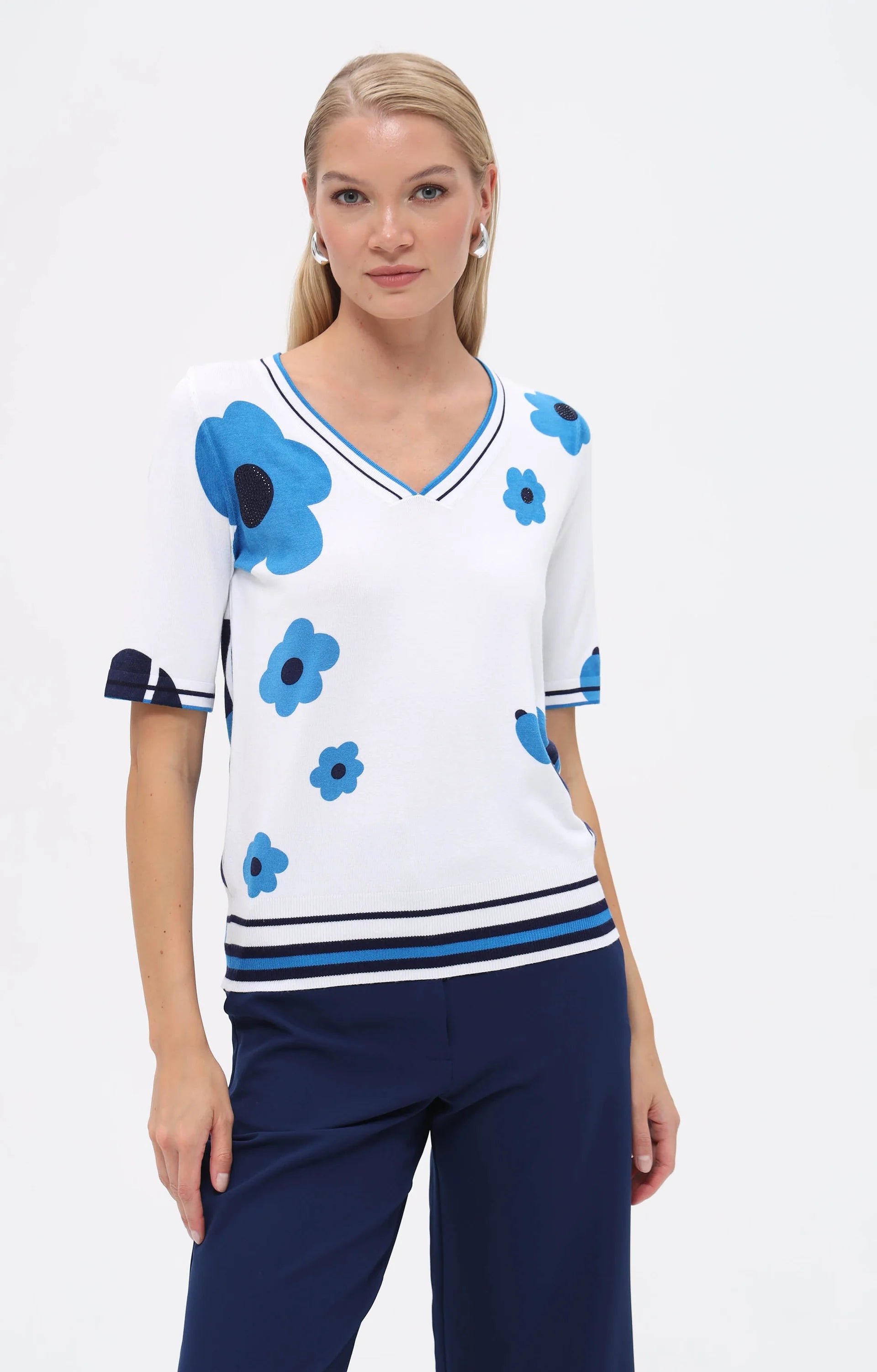 Pull Blauw Passioni ( 17096 )