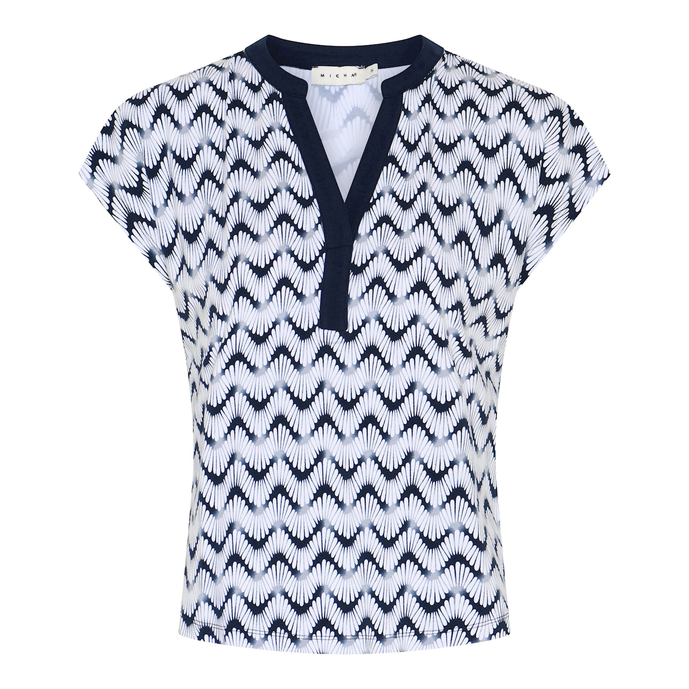 T-Shirt Donkerblauw Micha ( 181187/45617 )
