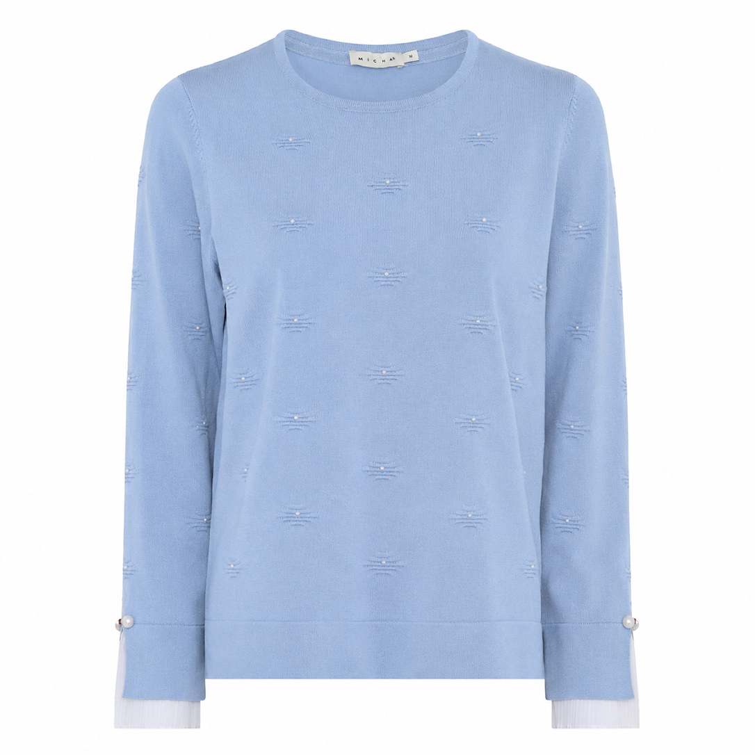 Pull Bleekblauw Micha ( 182138/5118 )