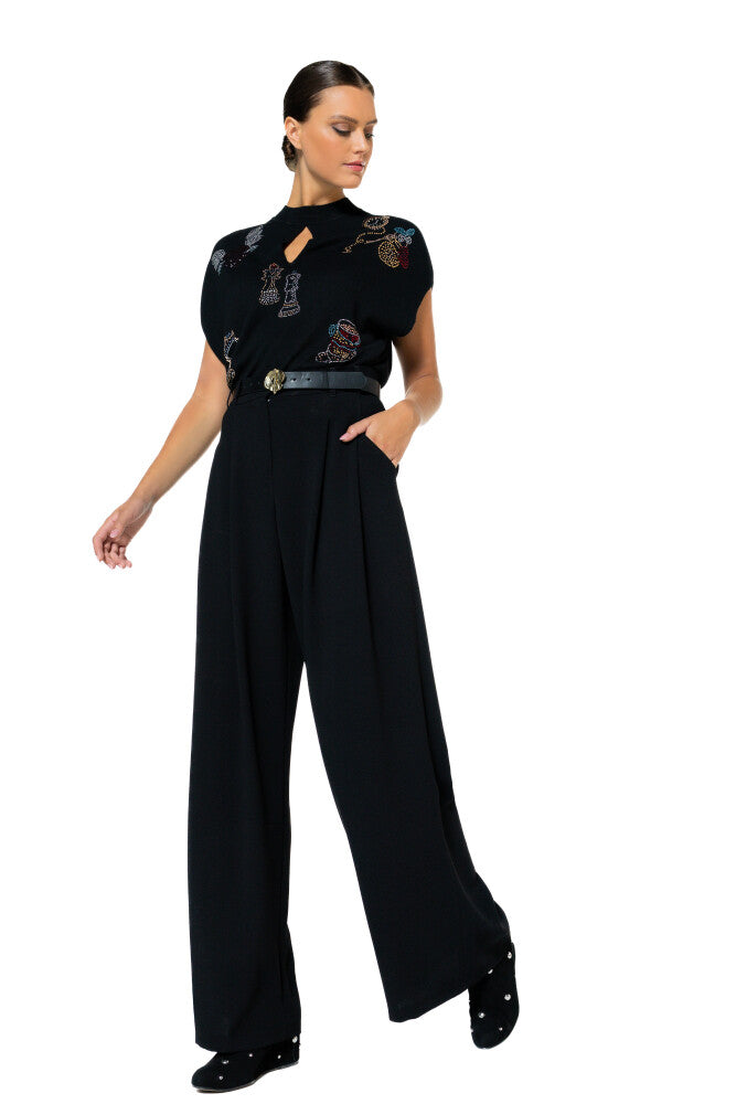 Broek Zwart Caroline Biss ( 6500/10 )